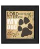 "My Dog" by Marla Rae; Ready to Hang Framed Print; Black Frame