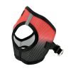 American River Choke Free Dog Harness Ombre Collection - Midnight Red