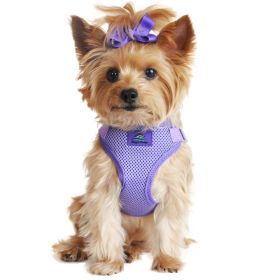 Wrap and Snap Choke Free Dog Harness by Doggie Design - Paisley Purple (size: X-Small)