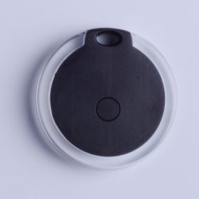 Anti-Lost Tracking Device For Dog & Cat; Smart Key Finder Locator For Kids Pets Keychain (Color: black, size: one-size)