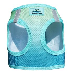American River Choke Free Dog Harness Ombre Collection - Aruba Blue (size: 2X/3X-Large)