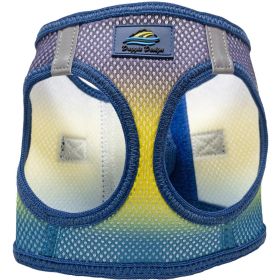 American River Choke Free Dog Harness Ombre Collection - Cosmic Splash (size: X-Large)
