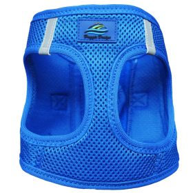 American River Solid Ultra Choke Free Dog Harness - Cobalt Blue (size: large)