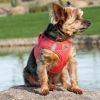 American River Solid Ultra Choke Free Dog Harness - Coral