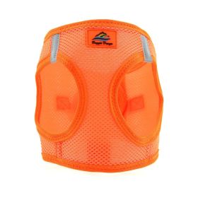 American River Solid Ultra Choke Free Dog Harness - Hunter Orange (size: large)