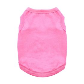 Cotton Dog Tank - Carnation Pink (size: 3X-Large)
