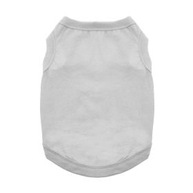 Cotton Dog Tank - Glacier Gray (size: 2X-Large)