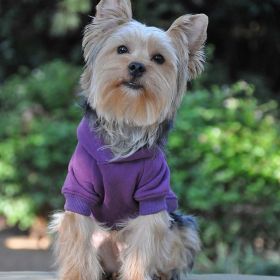 Flex-Fit Dog Hoodie - Purple (size: X-Large)