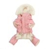 Ruffin It Dog Snowsuit Harness - Pink