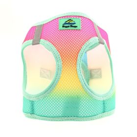 American River Choke Free Dog Harness Ombre Collection - Beach Party (size: medium)