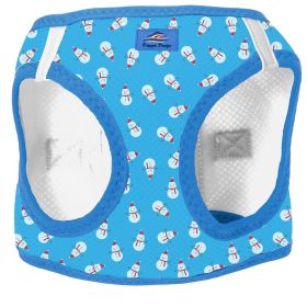 American River Choke Free Dog Harness Holiday Collection - Snowman (size: X-Small)