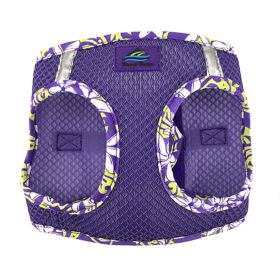 American River Choke Free Harness Hawaiian Trim - Paisley Purple (size: X-Small)
