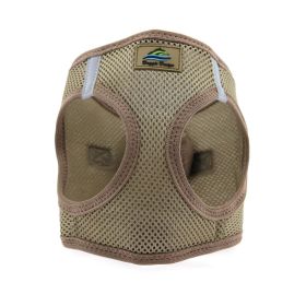 American River Solid Ultra Choke Free Dog Harness - Fossil Brown (size: X-Small)
