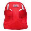 American River Solid Ultra Choke Free Dog Harness - Red