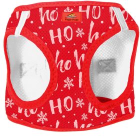 American River Choke Free Dog Harness Holiday Collection - HO HO HO (size: small)