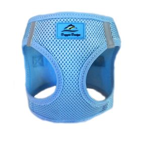 American River Solid Ultra Choke Free Dog Harness - Light Blue (size: small)