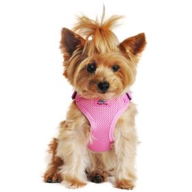 Wrap and Snap Choke Free Dog Harness by Doggie Design - Candy Pink (size: medium)
