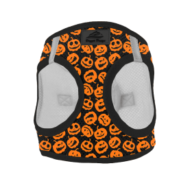 American River Choke Free Dog Harness Holiday Collection - Halloween Jack-o-Lanterns (size: small)